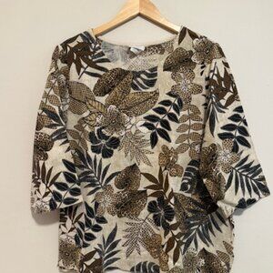 Safari Linen Women's Top